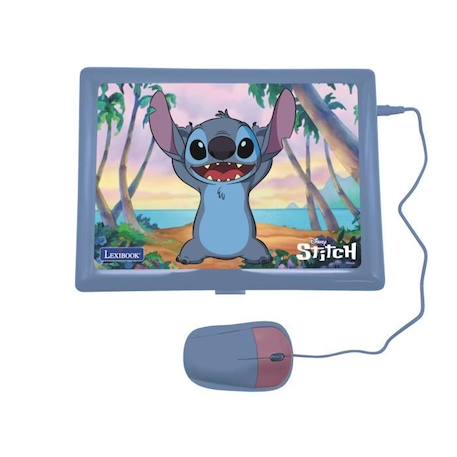 Ordinateur éducatif bilingue STITCH – 124 activités (Français-Anglais) VIOLET 2 - vertbaudet enfant 