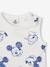 Lot de 2 bodies bébé sans manches Disney® Mickey et Donald Bleu ciel + blanc 5 - vertbaudet enfant 