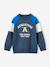 Sweat sport colorblock garçon marine 2 - vertbaudet enfant 