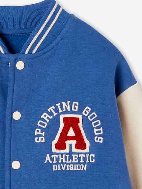 Sweat style teddy sport garçon bleu+rouge 3 - vertbaudet enfant 