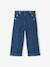 Pantacourt large ouverture à pont fille denim brut+double stone 1 - vertbaudet enfant 