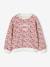 Sweat motifs fleurs fille rose 1 - vertbaudet enfant 