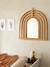 Miroir arc-en-ciel en rotin beige 2 - vertbaudet enfant 