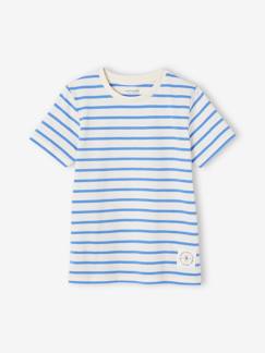 Garçon-T-shirt, polo, sous-pull-T-shirt-T-shirt rayé garçon manches courtes