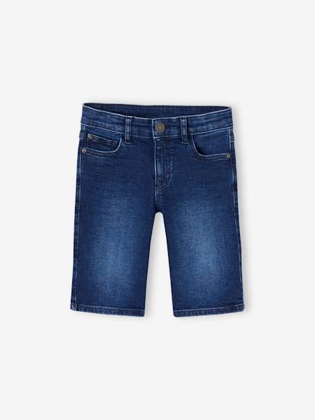 Bermuda en jean Basics garçon double stone+stone 8 - vertbaudet enfant 