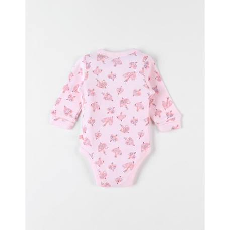 Body manches longues évolutif ROSE 2 - vertbaudet enfant 