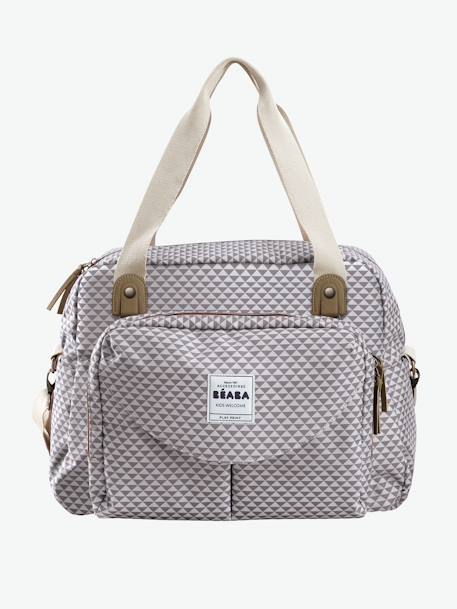 Sac à langer Genève II BEABA bleu imprimé+gris 10 - vertbaudet enfant 