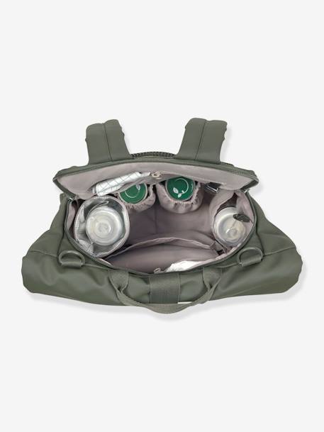 Sac à dos à langer Green Label LÄSSIG Rolltop Olive 7 - vertbaudet enfant 