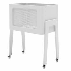 Berceau modulable - AKITEN RETAIL - Andréa - Co Dodo - Bureau enfant - Laqué blanc  - vertbaudet enfant