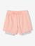 Short sport 2 en 1 fille matière technique corail 2 - vertbaudet enfant 