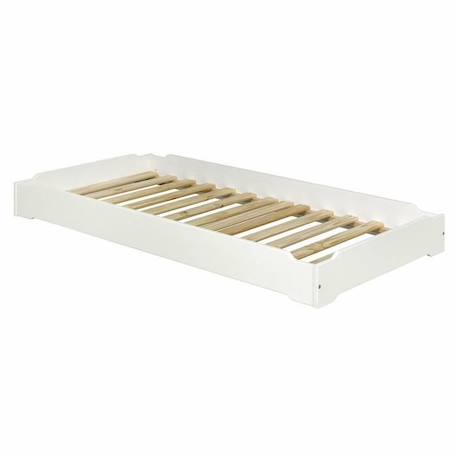 Lit empilable Jelly   Blanc 90x190 cm BLANC 2 - vertbaudet enfant 