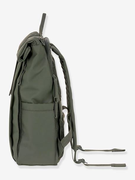 Sac à dos à langer Green Label LÄSSIG Rolltop Olive 5 - vertbaudet enfant 