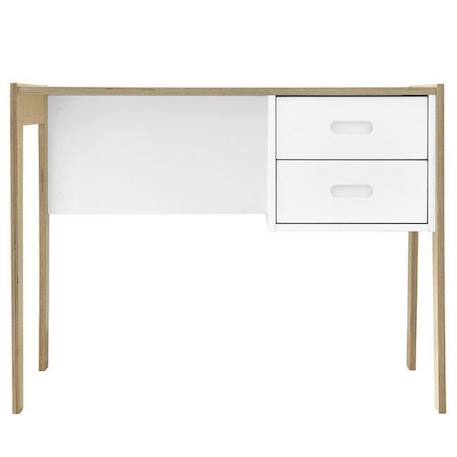 Bureau enfant Samy  Blanc et bois BLANC 2 - vertbaudet enfant 