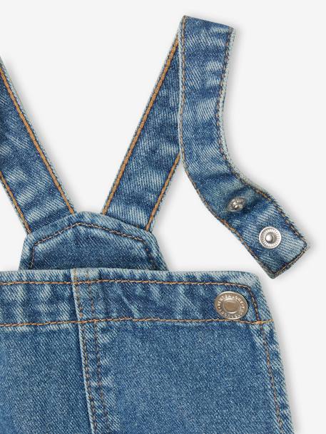 Ensemble t-shirt + salopette en jean fille stone 6 - vertbaudet enfant 