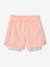 Short sport 2 en 1 fille matière technique corail 1 - vertbaudet enfant 