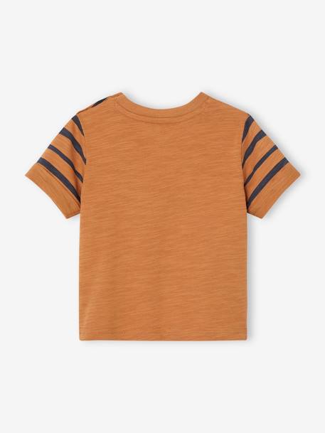 T-shirt Hello le soleil bébé caramel 3 - vertbaudet enfant 