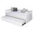 Pack Lit gigogne Izao avec matelas  Blanc 90x190 cm BLANC 2 - vertbaudet enfant 