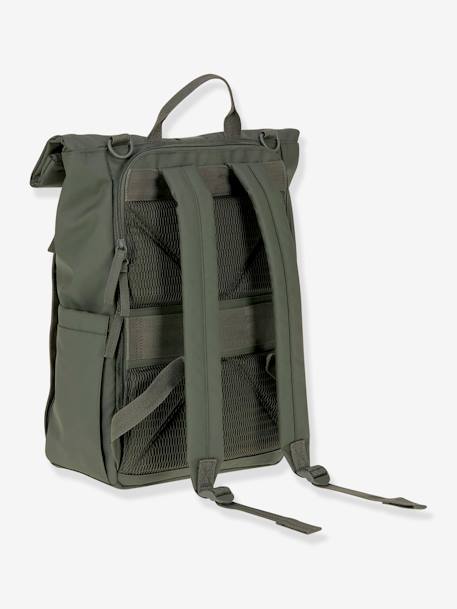 Sac à dos à langer Green Label LÄSSIG Rolltop Olive 6 - vertbaudet enfant 