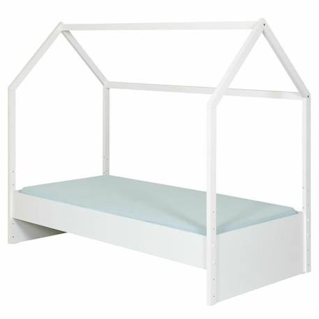 Lit cabane Pika   Blanc 90x190 cm BLANC 1 - vertbaudet enfant 