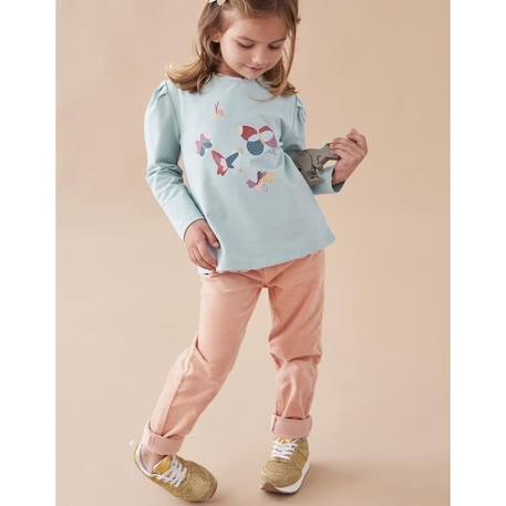 Pantalon en velours ROSE 1 - vertbaudet enfant 