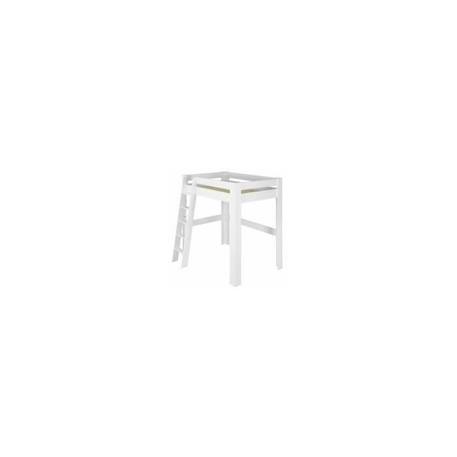 Lit mezzanine ALI enfant avec bureau Blanc 90x190 cm BLANC 2 - vertbaudet enfant 