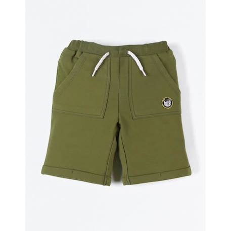 Short bermuda en molleton VERT 4 - vertbaudet enfant 