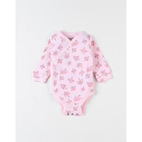 Body manches longues évolutif ROSE 1 - vertbaudet enfant 