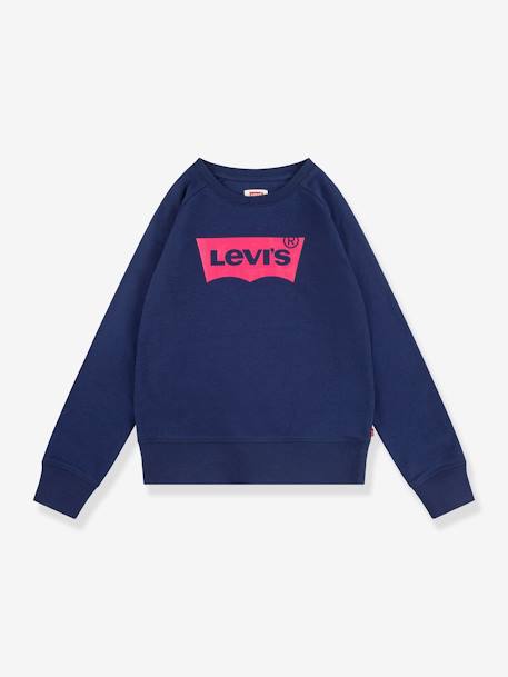 Sweat-Shirt à col rond Batwing Levi's® bleu 1 - vertbaudet enfant 