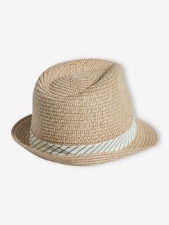 Chapeau esprit panama aspect paille garçon  - vertbaudet enfant