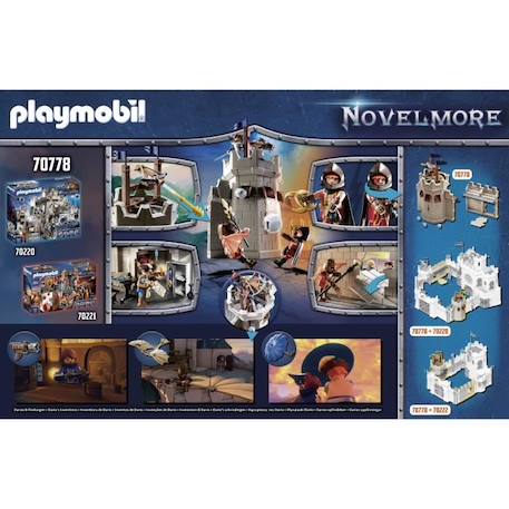 Calendrier de l'Avent PLAYMOBIL - Novelmore - 70778 - Pour Enfant - Vert VERT 3 - vertbaudet enfant 