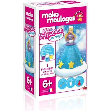 MAKO MOULAGES Ma Princesse des Neiges ROSE 1 - vertbaudet enfant 