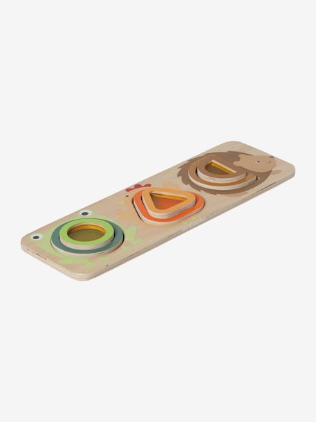 Planche optique avec formes d'animaux en bois FSC® bois 5 - vertbaudet enfant 