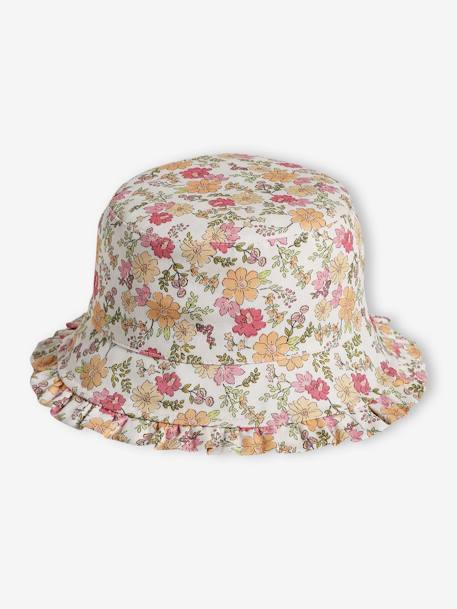 Fille-Accessoires-Chapeau-Bob fleuri fille