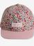 Casquette fleurie fille rose 3 - vertbaudet enfant 