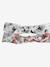 Lot de 2 headbands bébé fille fleuris effet noué écru+vanille 2 - vertbaudet enfant 