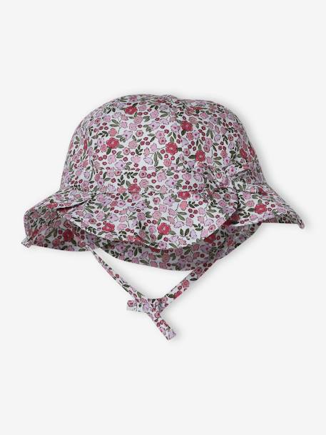 Bébé-Accessoires-Chapeau-Chapeau imprimé bébé fille