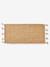 Tapis rectangle en jute à pompons beige doré 1 - vertbaudet enfant 