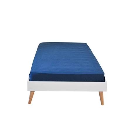 Pack lit avec pieds et matelas Doris   Bois naturel 140x190 cm MARRON 4 - vertbaudet enfant 