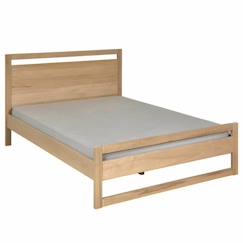 Pack lit avec matelas Lio   Bois naturel 120x190 cm  - vertbaudet enfant