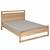 Pack lit avec matelas Lio   Bois naturel 120x190 cm MARRON 1 - vertbaudet enfant 