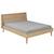 Lit Melba - AKITEN RETAIL - Bois naturel 120x190 cm - A lattes - Beige - 2 places - Bois massif BEIGE 1 - vertbaudet enfant 