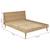 Lit Melba - AKITEN RETAIL - Bois naturel 120x190 cm - A lattes - Beige - 2 places - Bois massif BEIGE 4 - vertbaudet enfant 