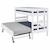 Pack lit superposé avec sommier gigogne et matelas Aniba   Blanc 90x190 cm BLANC 4 - vertbaudet enfant 