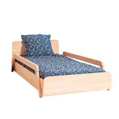 Pack lit avec matelas Pixia - AKITEN RETAIL - 1 place - Bois massif - Matelas inclus  - vertbaudet enfant