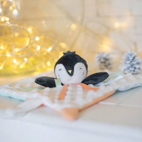 Doudou des émotions - Augustin le pingouin BLANC 4 - vertbaudet enfant 