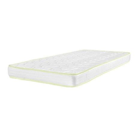 Lit avec sommier et matelas Spike - SOGAN - Blanc - Bois massif - Matelas HD - 90x200 cm BLANC 3 - vertbaudet enfant 