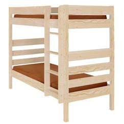 Lit combiné couchette maternelle en bois pour enfants