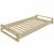 Pack lit empilable avec matelas Poka   Bois 90x200 cm MARRON 3 - vertbaudet enfant 