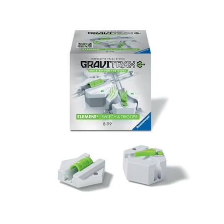 Gravitrax POWER - Eléments Switch & Trigger - Ravensburger - Circuits de billes créatifs BLANC 3 - vertbaudet enfant 