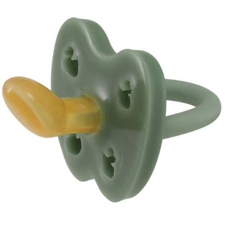 Tétine physiologique canard Moss green 3-36 mois - HEVEA VERT 2 - vertbaudet enfant 